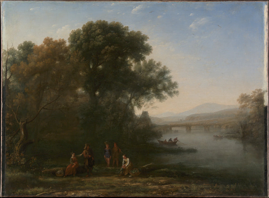 Le Gué - Claude Lorrain (Claude Gellée)