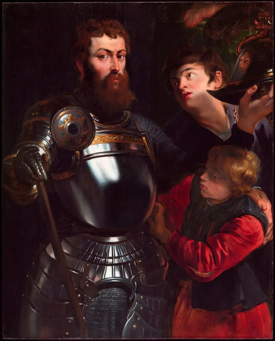 Kaksi sivua soturi - Peter Paul Rubens