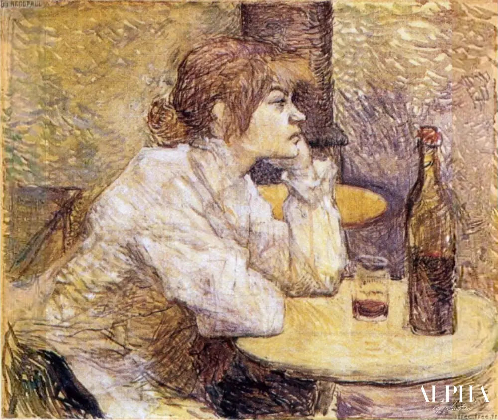 Gueule de bois - Toulouse Lautrec - Reproductions de tableaux et peintures haut de gamme