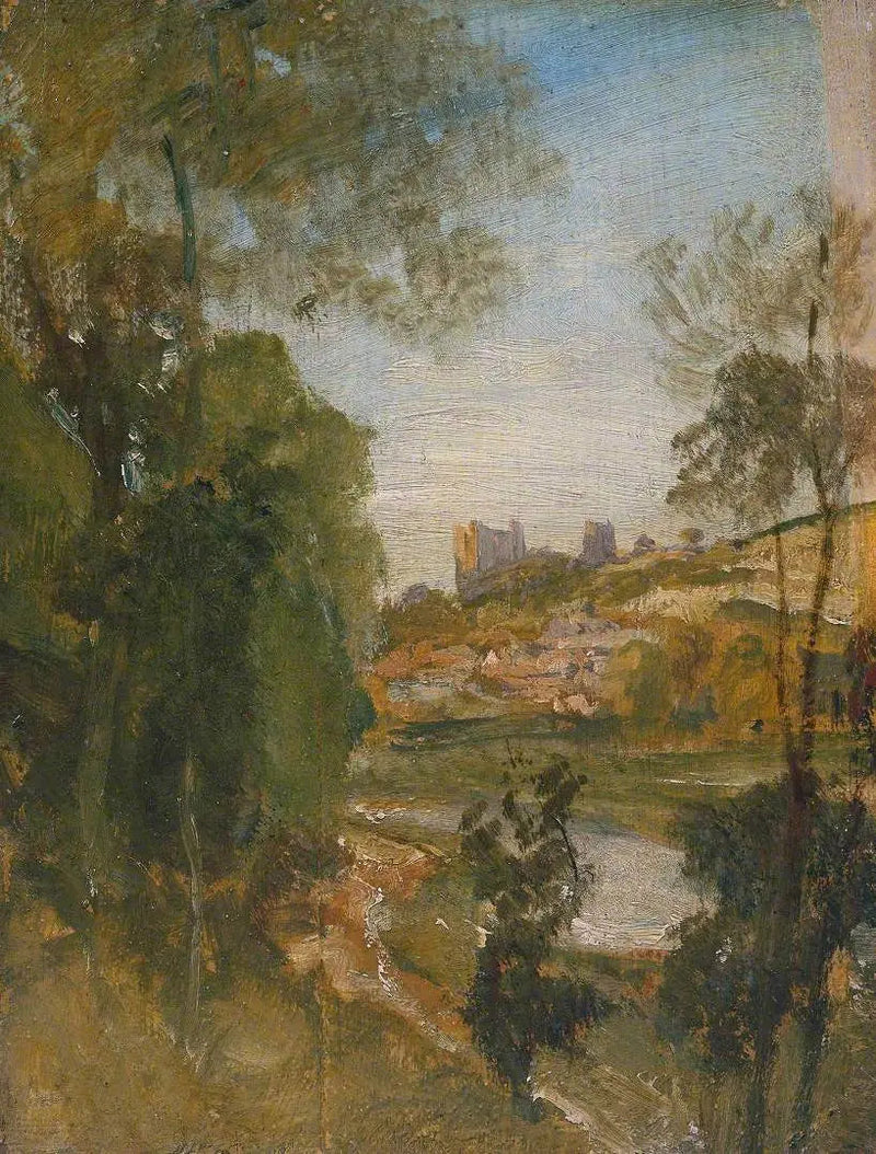 Guildford Wey-joen rannoilta - J. M. W. Turner