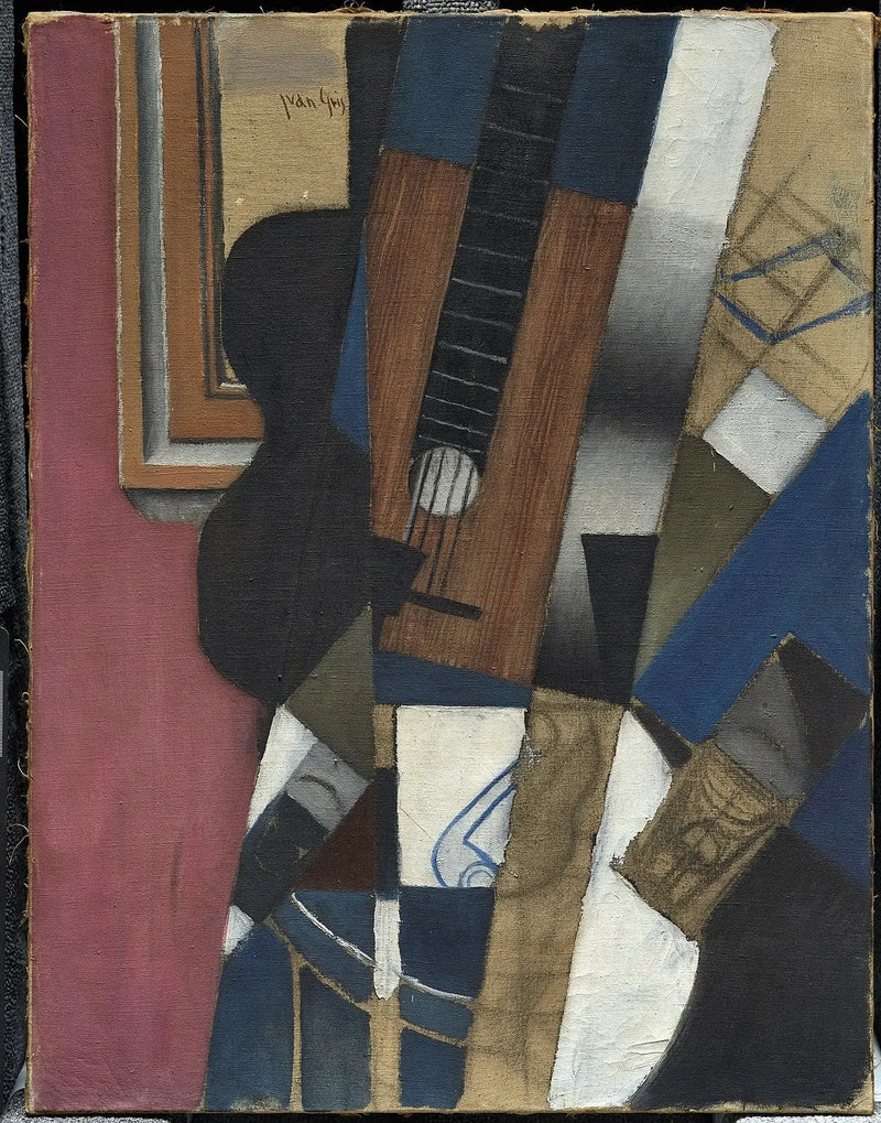 Kitara ja putket - Juan Gris