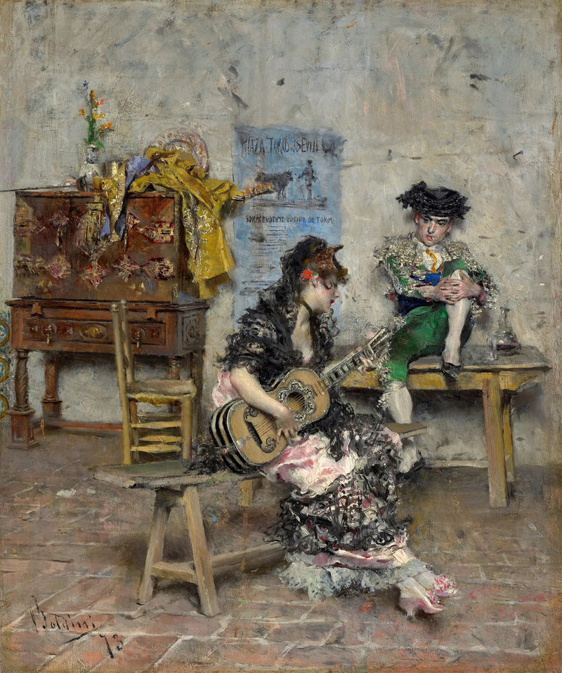 Kitaristi - Giovanni Boldini
