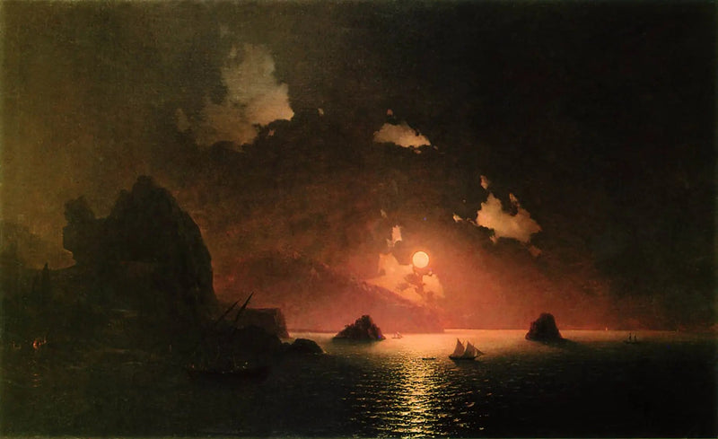 Gurzuf yössä - Ivan Aïvazovski