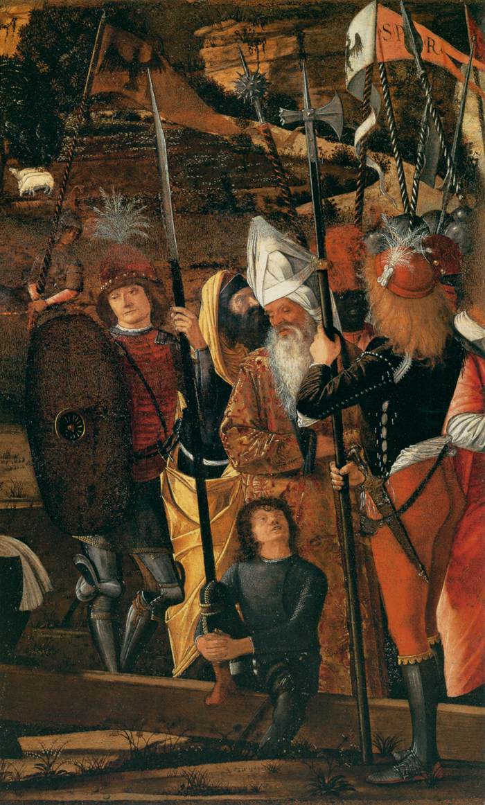 Halberdiers ja Vanhukset - Vittore Carpaccio