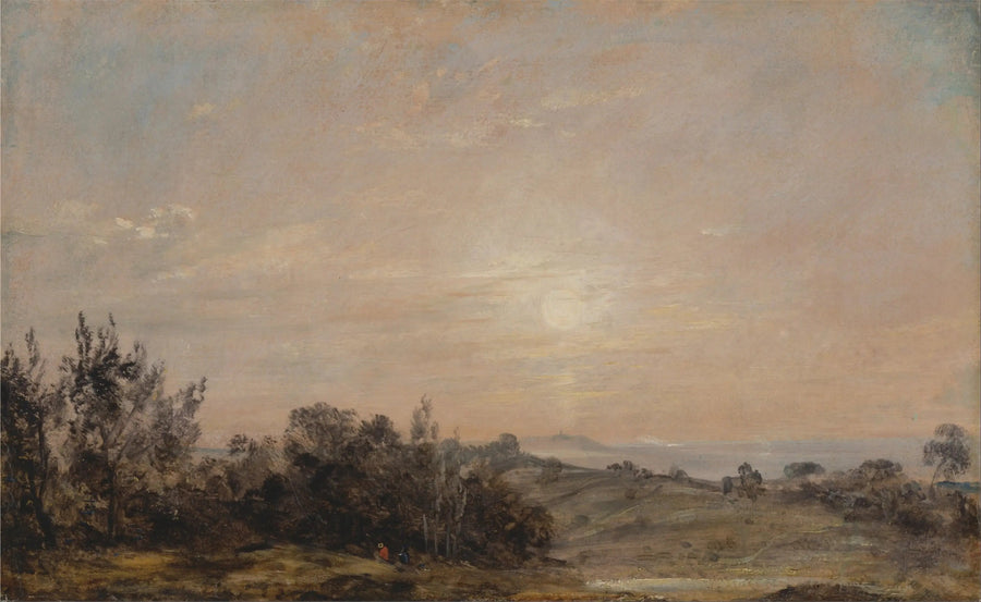 Hampstead Heath kohti Harrow - John Constable