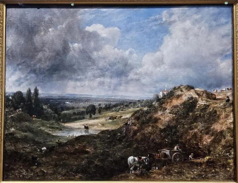 Hampstead Heath, Branch Hillin lampi - John Constable