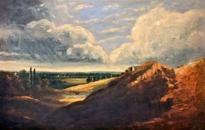 Hampstead Heath, Branch Hillin lampi - John Constable