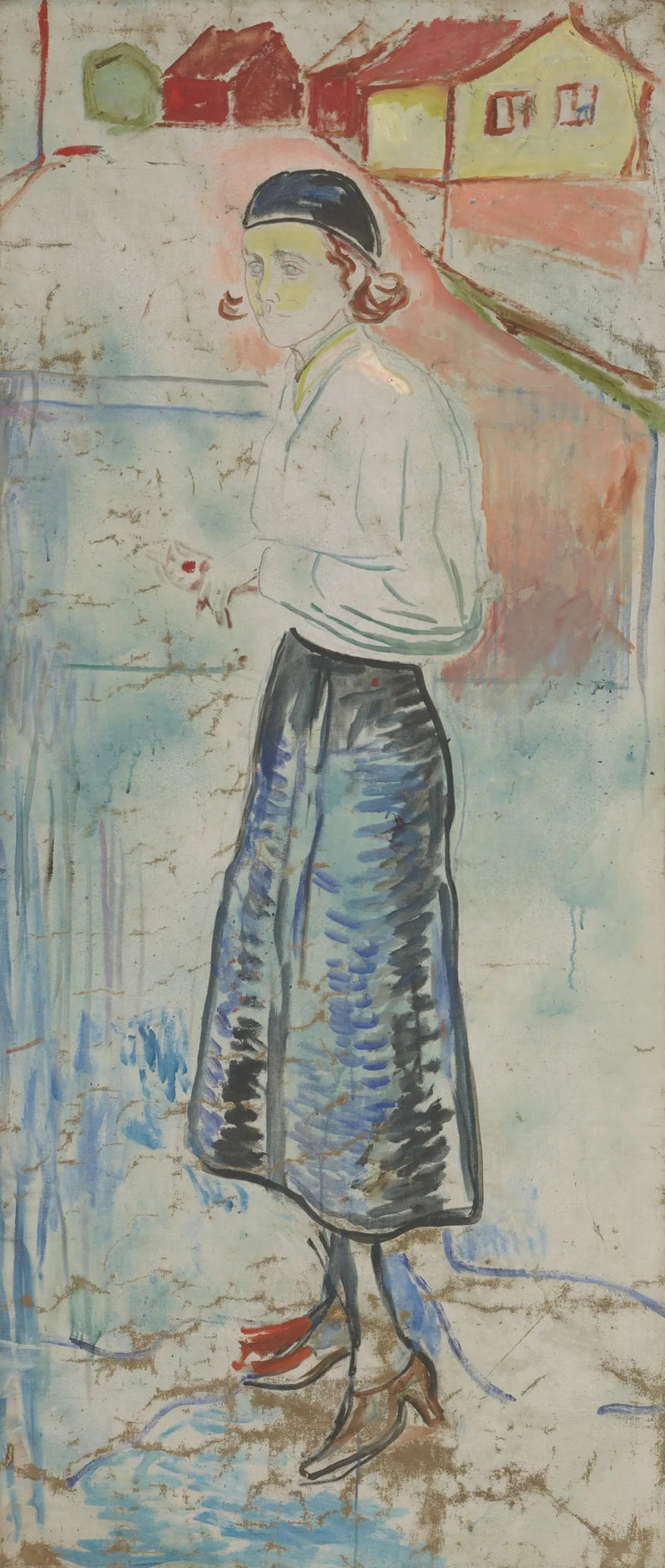Hanna Brieschke Åsgårdstrandissa - Edvard Munch