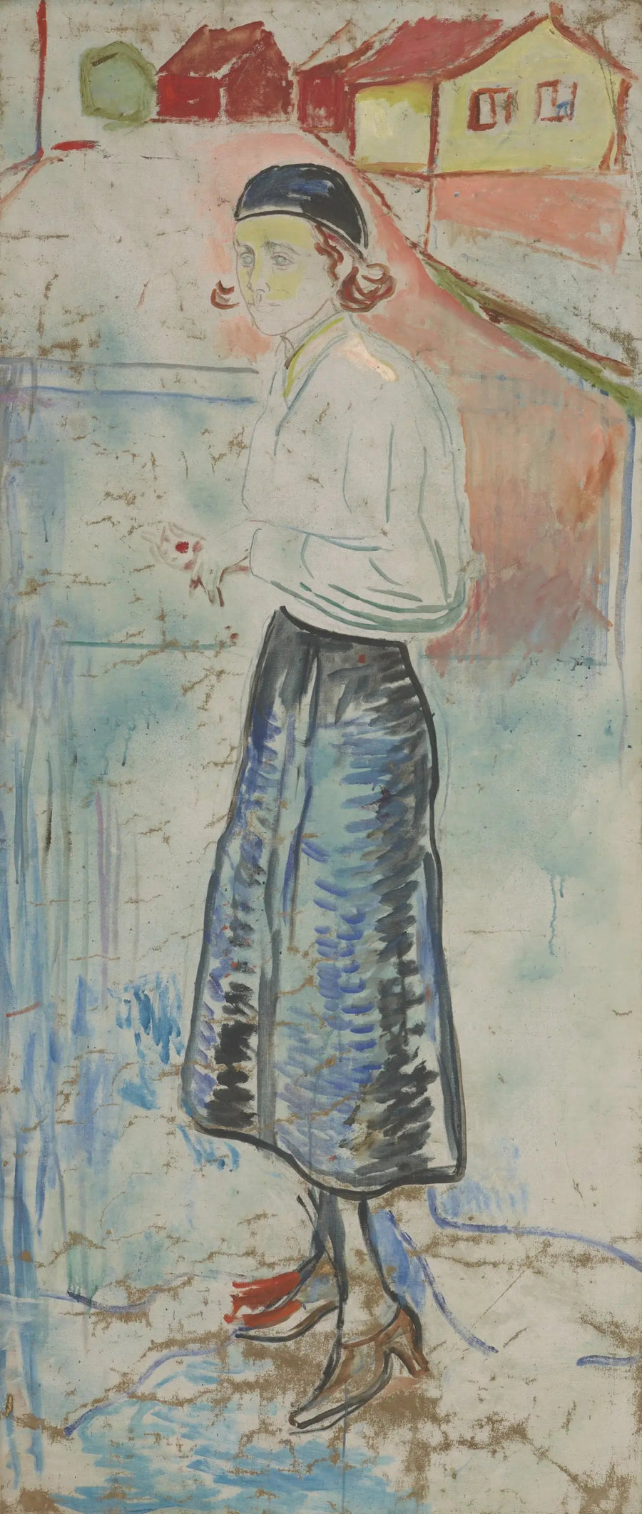 Hanna Brieschke Åsgårdstrandissa - Edvard Munch