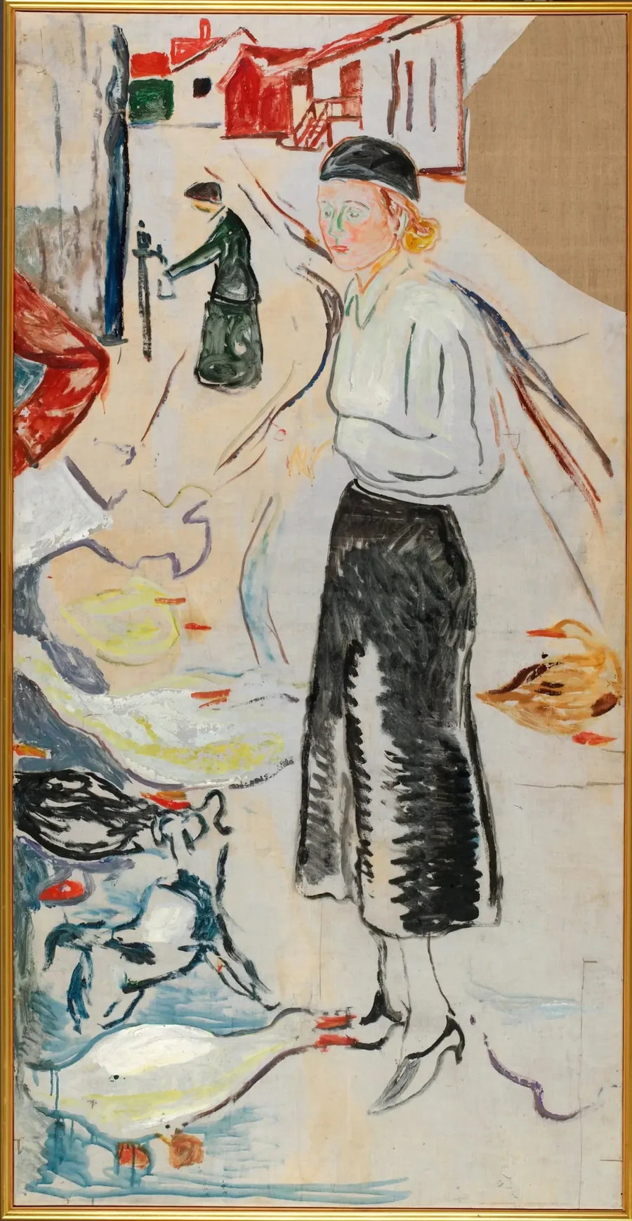 Hanna Brieschke Åsgårdstrandissa - Edvard Munch