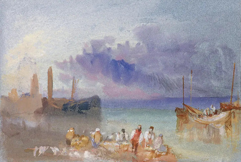 Sataman Näkymä - J. M. W. Turner