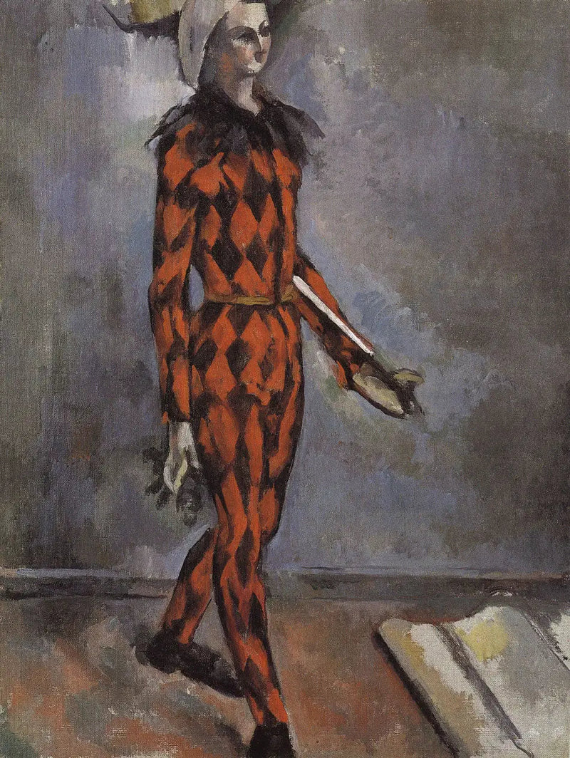 Harlekiini - Paul Cézanne