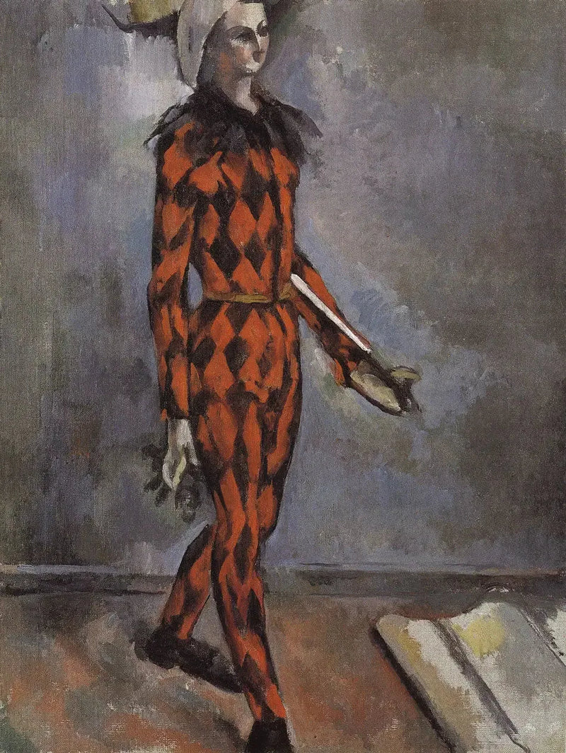 Harlekiini - Paul Cézanne