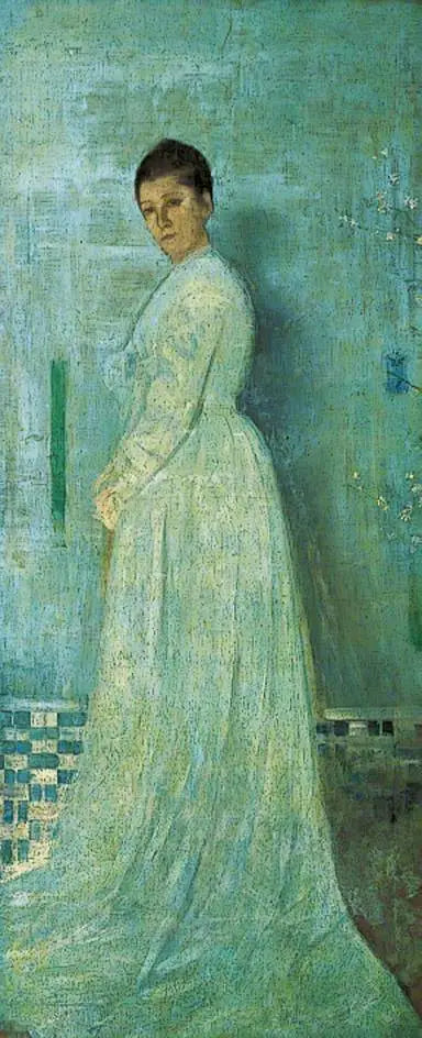 Harmonia valkoisessa ja sinisessä - James Abbott McNeill Whistler