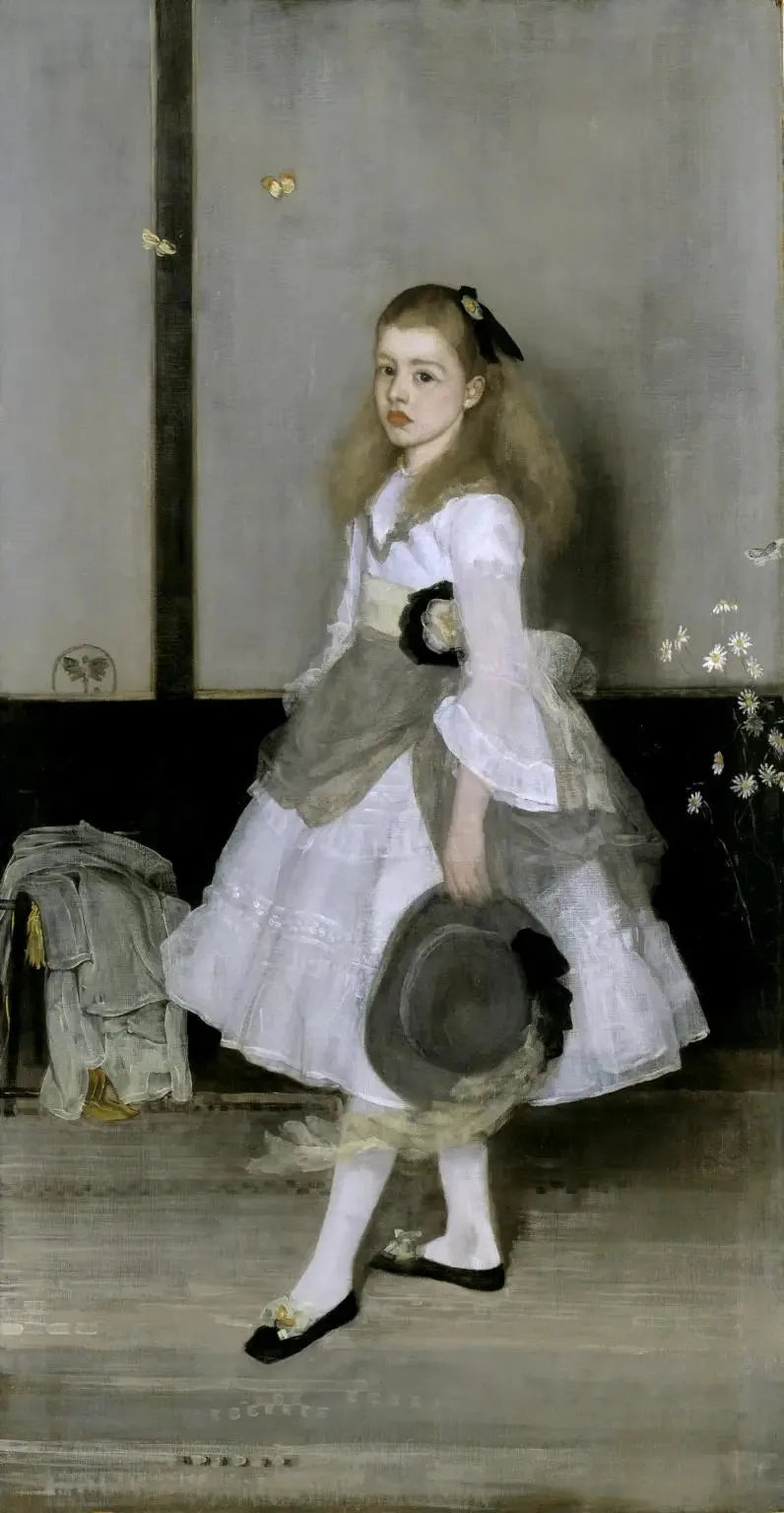 Harmonia harmaassa ja vihreässä: Neiti Cicely Alexander - James Abbott McNeill Whistler