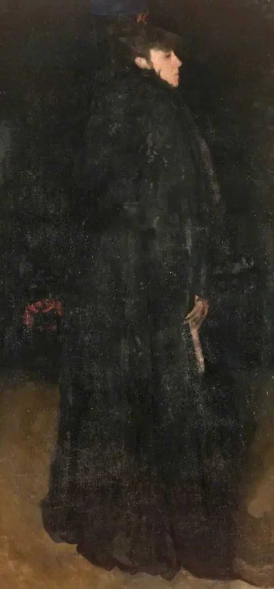 Harmonia mustassa: Neiti Ethel Philip - James Abbott McNeill Whistler