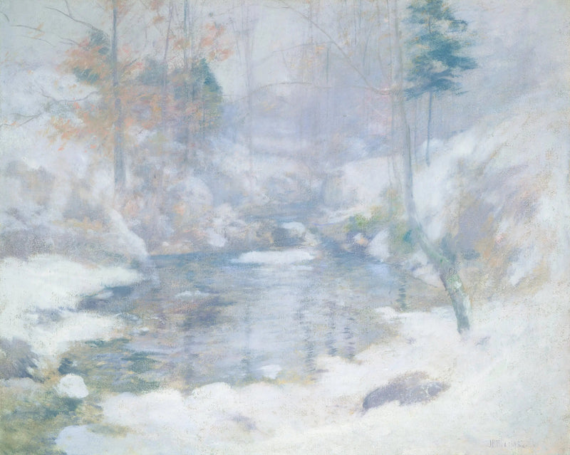 Talvinen harmonia - John Henry Twachtman