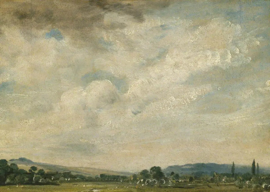 Harnham Ridge, lähellä Salisburyä - John Constable