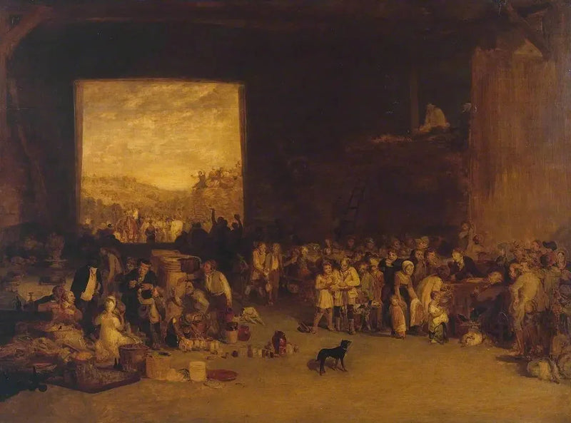 Sadonkorjuu Koti - J. M. W. Turner