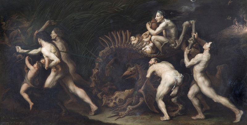 Hécate : Processio noituisten sabattiin - Jusepe de Ribera
