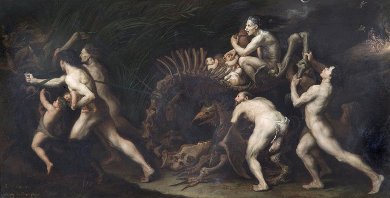Hécate : Processio noituisten sabattiin - Jusepe de Ribera