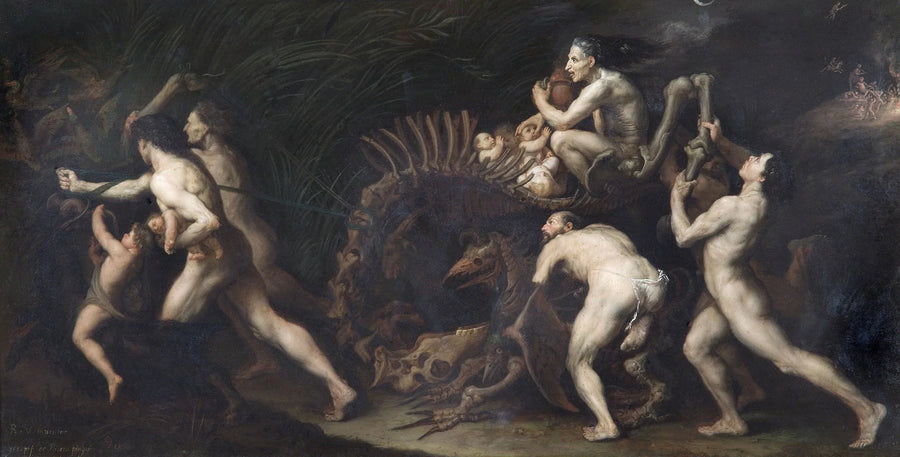 Hécate : Processio noituisten sabattiin - Jusepe de Ribera