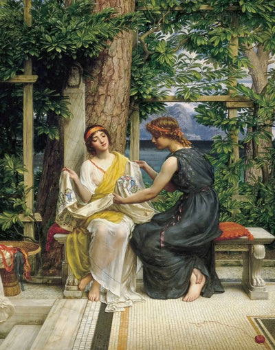 Hélène et Hermia - Edward Poynter - Alpha Reproduction