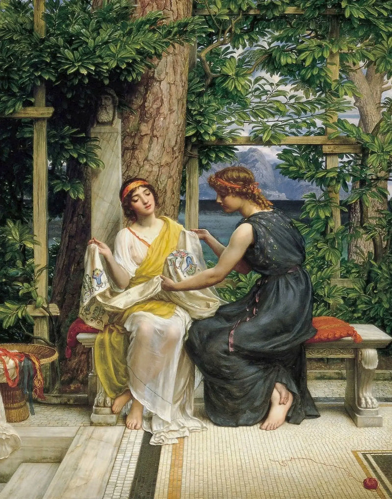 Hélène ja Hermia - Edward Poynter