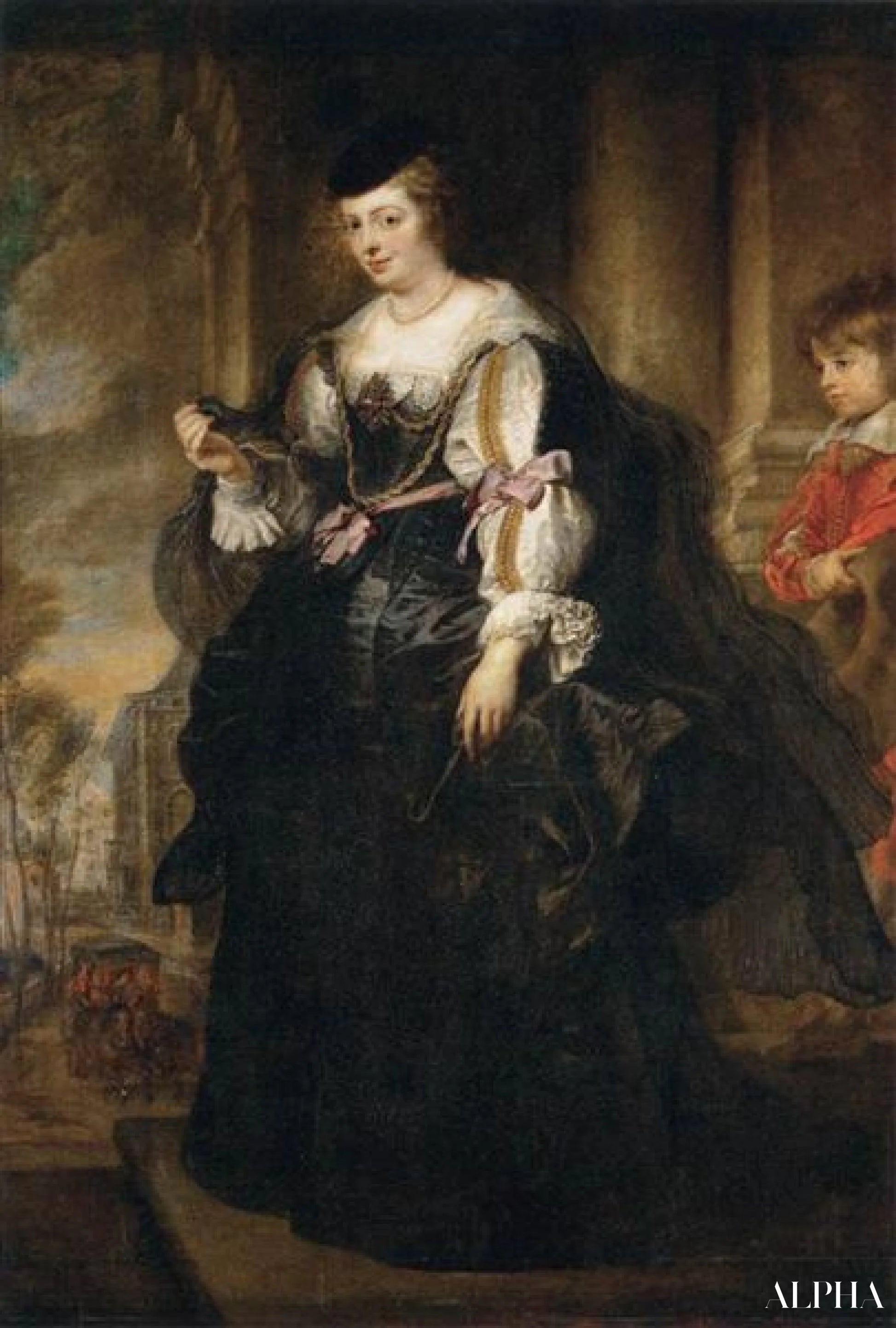 Hélène Fourment vaunuissa - Peter Paul Rubens - Taulujen ja korkealaatuisten maalauksien reproduktiot