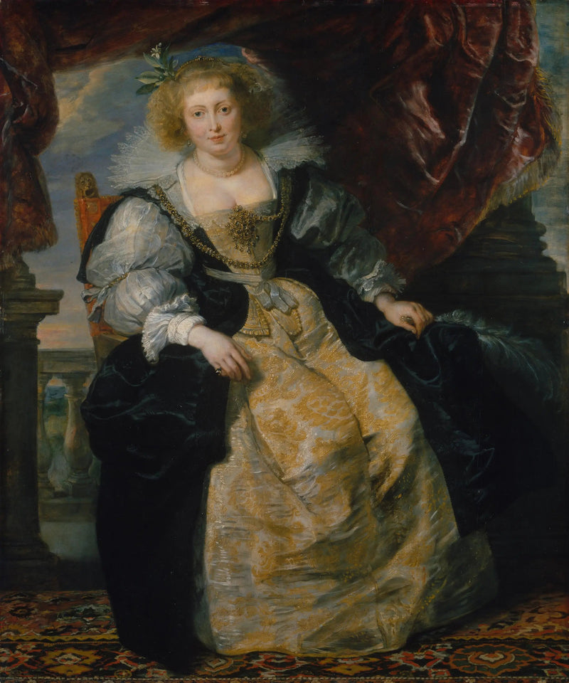 Hélène Fourment hääpukussaan - Peter Paul Rubens