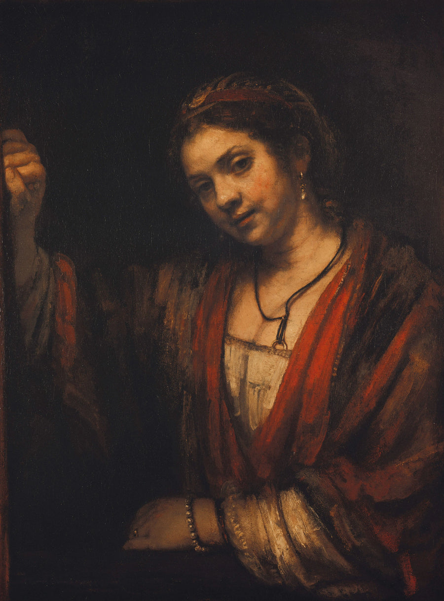 Hendrickje Stoffels ovella - Rembrandt