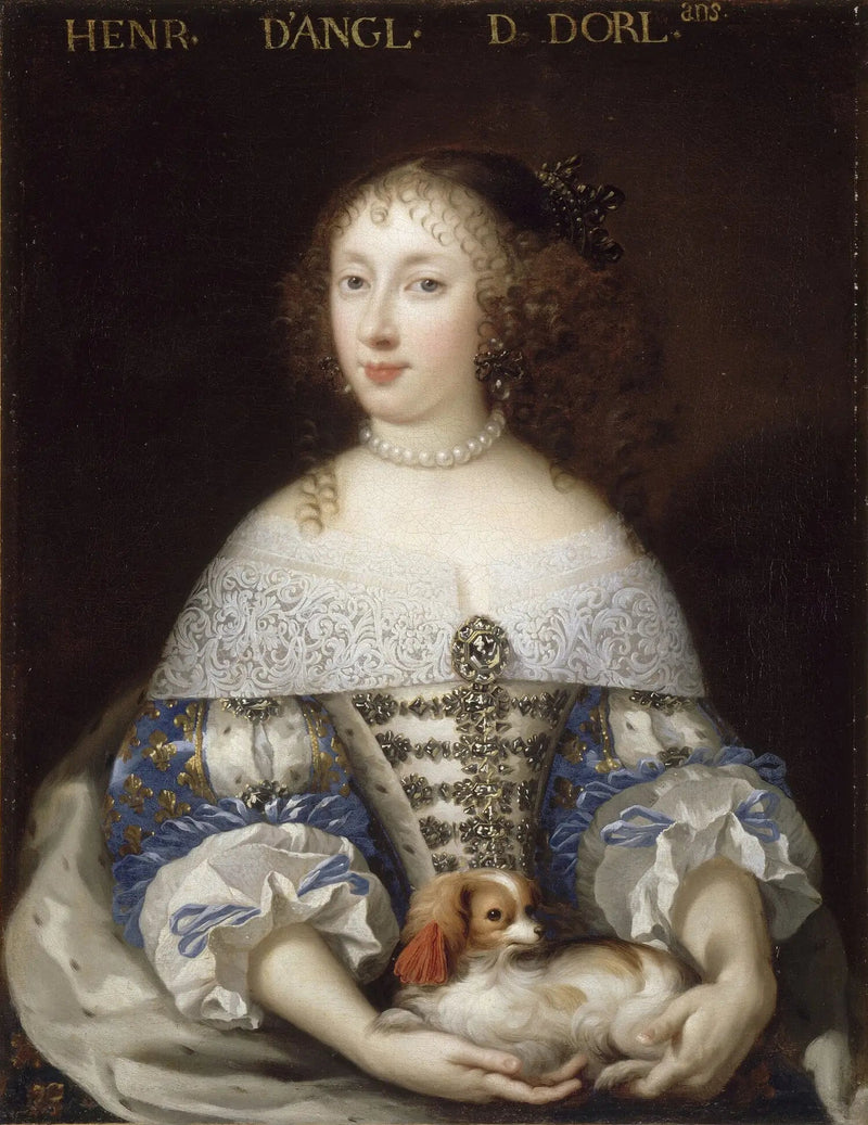 Henriette-Anne d'Angleterre, herttuatar Orléans, tunnettu myös nimellä Madame (1644-1670) - Jean Nocret