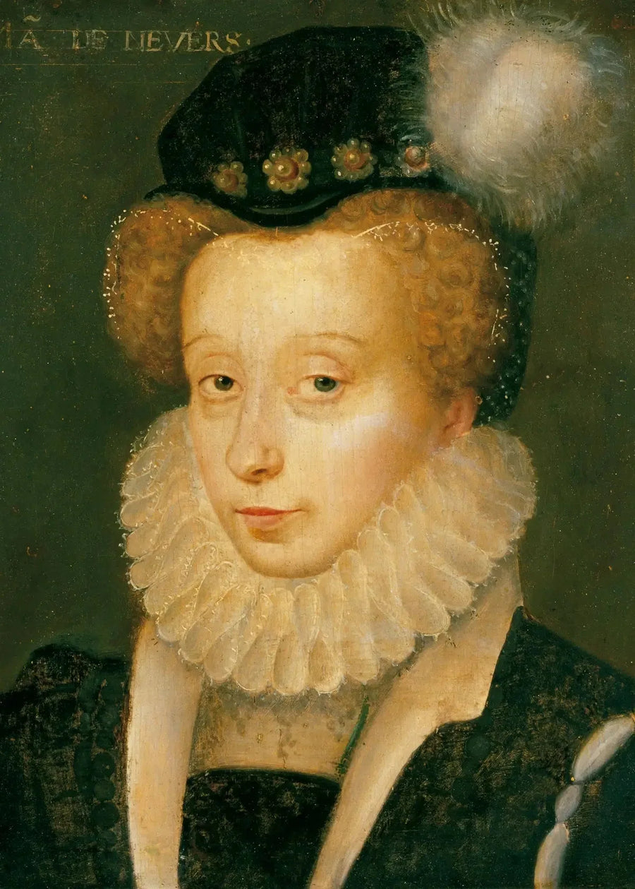 Henriette de Clèves (1542–1601), 4. herttuatar Neversistä - François Clouet