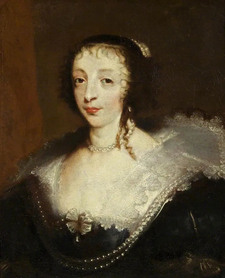 Henriette Marie (1609–1669), kuningatar Charles I:n - Antoine van Dyck