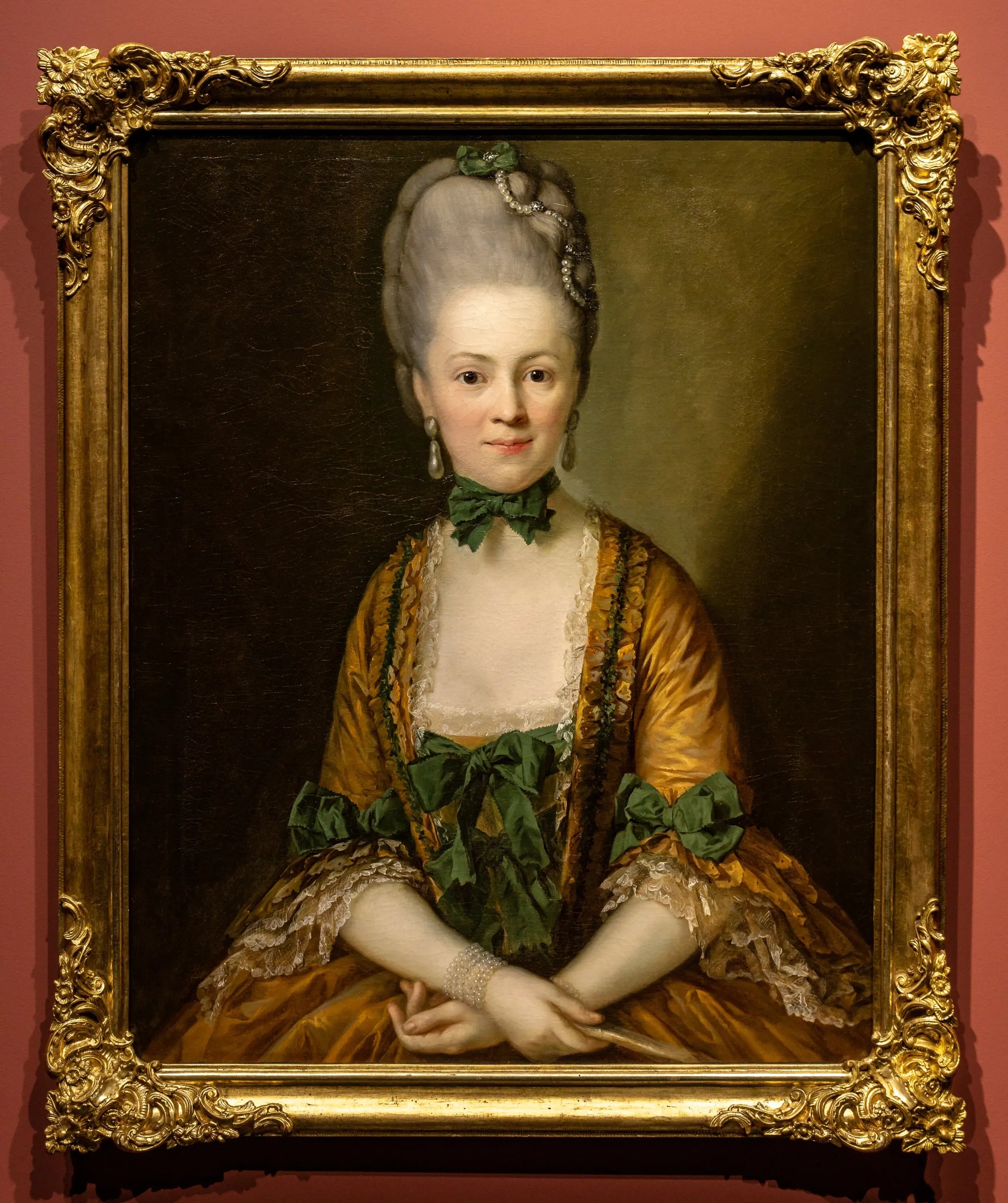 Henriette von Carlowitz, 1772 - Anton Graff image 1 reproduction de peinture à l’huile