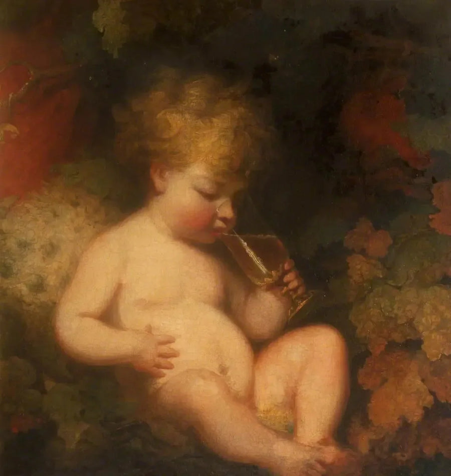 Henry George Herbert, myöhemmin toisen Carnarvonin kreivi (1772-1833) lapsi Bacchus - Joshua Reynolds