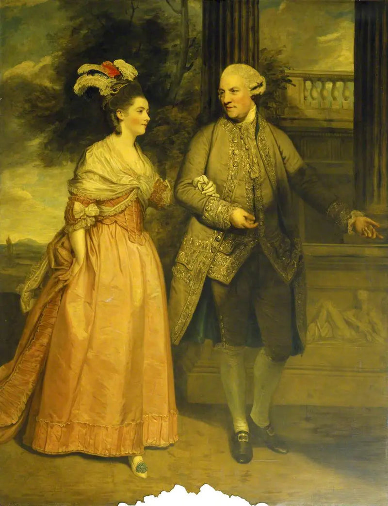 Henry Loftus, Elyn ensimmäinen kreivi (1709-1783) ja hänen vaimonsa Frances Monroe, Elyn kreivitär (kuollut vuonna 1821) - Joshua Reynolds