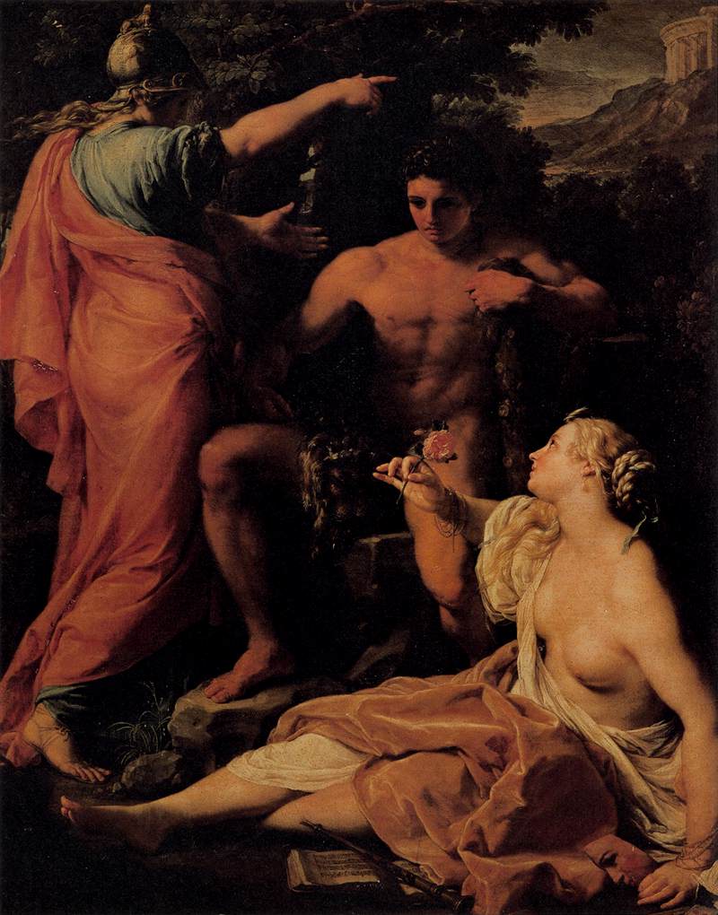 Herkules risteyksessä - Pompeo Batoni
