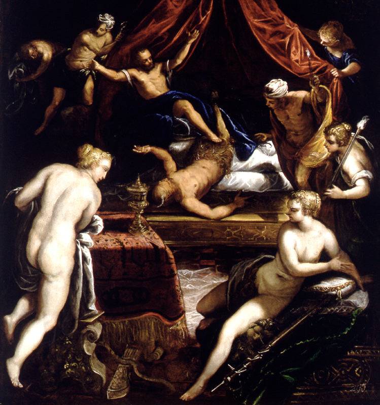 Herkules ja Fauni - Jacopo Tintoretto