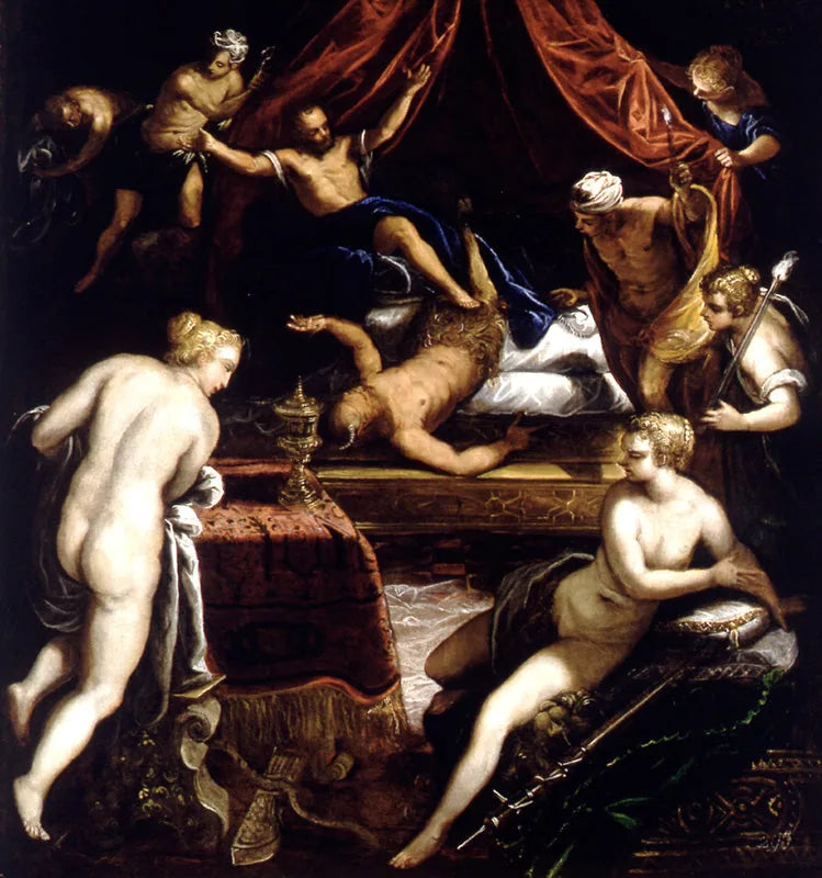 Herkules ja Fauni - Jacopo Tintoretto