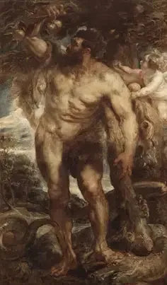 Herkules Hesperidien puutarhassa - Peter Paul Rubens