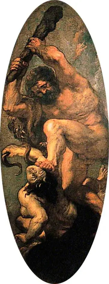 Herkules murskaa riidan - Peter Paul Rubens