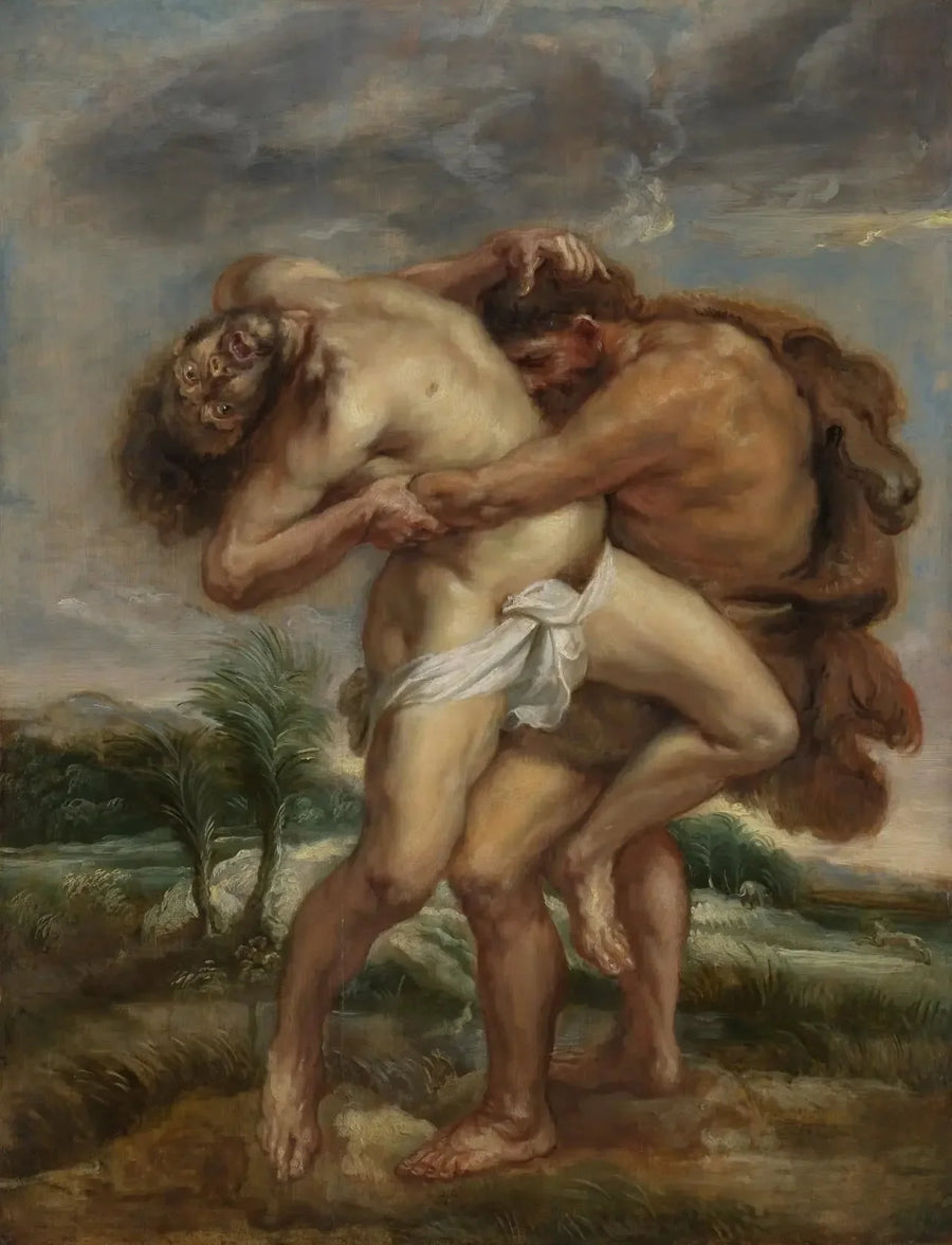 Herkules ja Antheus - Peter Paul Rubens