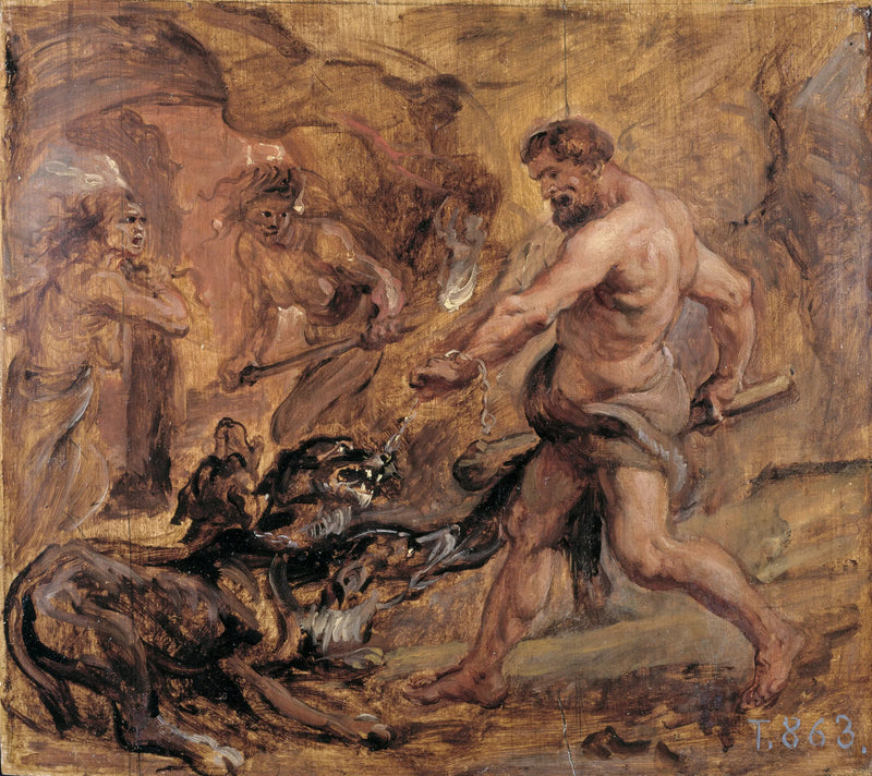 Herkules ja Kerberos - Peter Paul Rubens