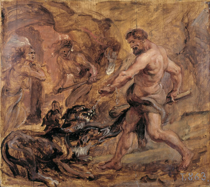 Herkules ja Kerberos - Peter Paul Rubens