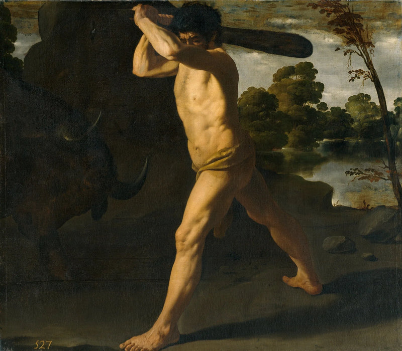 Herkules ja Kreetan härkä - Francisco de Zurbarán
