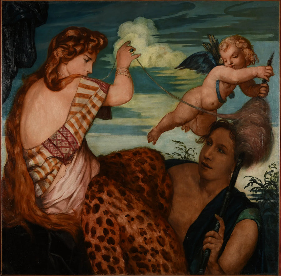 Herkules ja Omfale - Émile Bernard