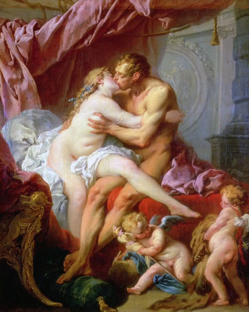 Herkules ja Omfale - François Boucher