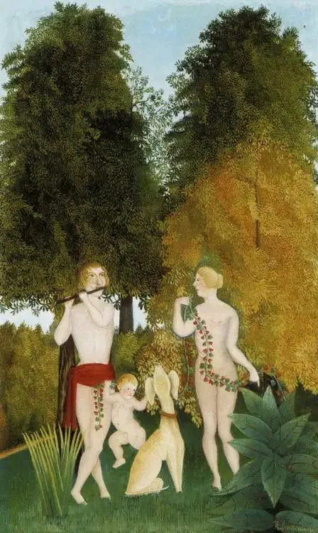 Onnellinen kvartetti - Henri Rousseau