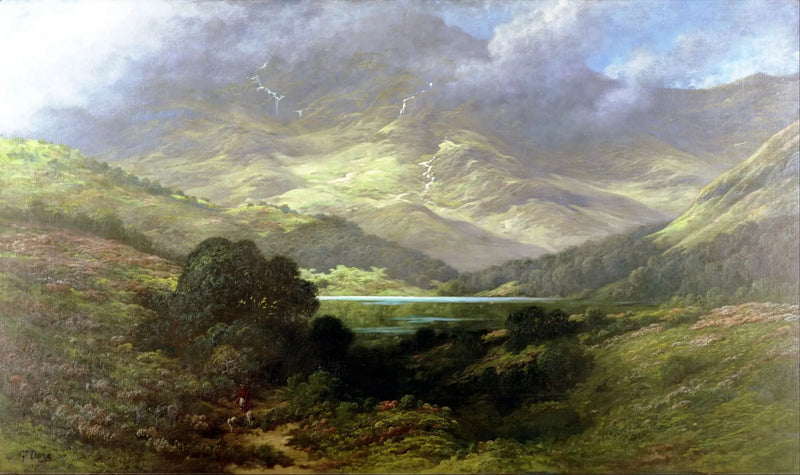 Skotlannin ylänköjä - Gustave Doré